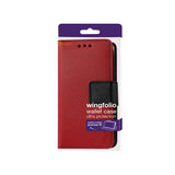 REIKO NOKIA LUMIA 640 3-IN-1 WALLET CASE IN RED