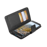 REIKO NOKIA LUMIA 640 XL 3-IN-1 WALLET CASE IN BLACK