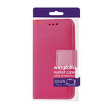 REIKO NOKIA LUMIA 640 XL 3-IN-1 WALLET CASE IN HOT PINK