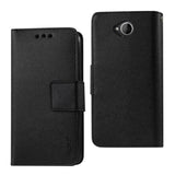 REIKO MICROSOFT LUMIA 650 3-IN-1 WALLET CASE IN BLACK