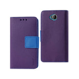 REIKO MICROSOFT LUMIA 650 3-IN-1 WALLET CASE IN PURPLE