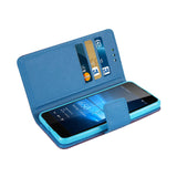 REIKO MICROSOFT LUMIA 650 3-IN-1 WALLET CASE IN PURPLE