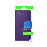 REIKO MICROSOFT LUMIA 650 3-IN-1 WALLET CASE IN PURPLE