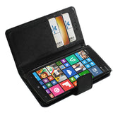 REIKO NOKIA LUMIA 830 3-IN-1 WALLET CASE IN BLACK