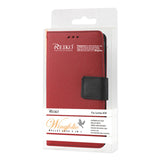 REIKO NOKIA LUMIA 830 3-IN-1 WALLET CASE IN RED
