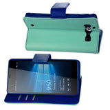 REIKO NOKIA LUMIA 950 3-IN-1 WALLET CASE IN GREEN