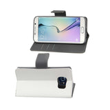 REIKO SAMSUNG GALAXY S6 EDGE 3-IN-1 WALLET CASE IN WHITE