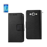 REIKO SAMSUNG GALAXY A8 3-IN-1 WALLET CASE IN BLACK