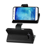 REIKO SAMSUNG GALAXY A8 3-IN-1 WALLET CASE IN BLACK