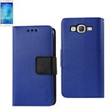 REIKO SAMSUNG GALAXY A8 3-IN-1 WALLET CASE IN NAVY