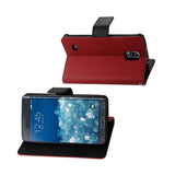 REIKO SAMSUNG GALAXY NOTE EDGE 3-IN-1 WALLET CASE IN RED