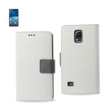 REIKO SAMSUNG GALAXY NOTE EDGE 3-IN-1 WALLET CASE IN WHITE