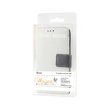 REIKO SAMSUNG GALAXY AVANT 3-IN-1 WALLET CASE IN WHITE