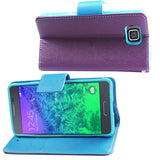 REIKO SAMSUNG GALAXY ALPHA 3-IN-1 WALLET CASE IN PURPLE