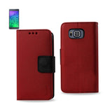 REIKO SAMSUNG GALAXY ALPHA 3-IN-1 WALLET CASE IN RED