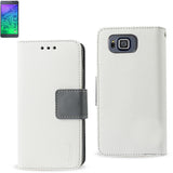 REIKO SAMSUNG GALAXY ALPHA 3-IN-1 WALLET CASE IN WHITE