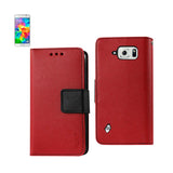 REIKO SAMSUNG GALAXY S6 ACTIVE 3-IN-1 WALLET CASE IN RED
