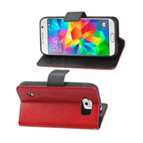 REIKO SAMSUNG GALAXY S6 ACTIVE 3-IN-1 WALLET CASE IN RED