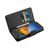 REIKO SAMSUNG GALAXY S7 ACTIVE 3-IN-1 WALLET CASE IN RED