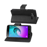 REIKO SAMSUNG GALAXY J3 3-IN-1 WALLET CASE IN BLACK