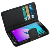 REIKO SAMSUNG GALAXY J3 3-IN-1 WALLET CASE IN BLACK