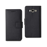 REIKO SAMSUNG GALAXY J7 (2016) 3-IN-1 WALLET CASE IN BLACK