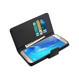 REIKO SAMSUNG GALAXY J7 (2016) 3-IN-1 WALLET CASE IN BLACK