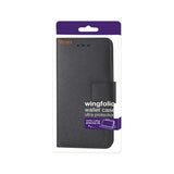 REIKO SAMSUNG GALAXY J7 (2016) 3-IN-1 WALLET CASE IN BLACK
