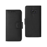 REIKO SAMSUNG GALAXY NOTE 7 3-IN-1 WALLET CASE IN BLACK