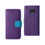REIKO SAMSUNG GALAXY NOTE 7 3-IN-1 WALLET CASE IN PURPLE