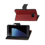 REIKO SAMSUNG GALAXY NOTE 7 3-IN-1 WALLET CASE IN RED