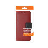 REIKO SAMSUNG GALAXY NOTE 7 3-IN-1 WALLET CASE IN RED