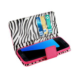 REIKO SAMSUNG GALAXY S7 WALLET CASE WITH INNER PRINT IN HOT PINK