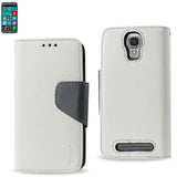 REIKO SAMSUNG ATIV SE 3-IN-1 WALLET CASE IN WHITE