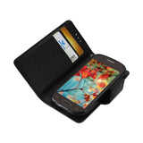 REIKO SAMSUNG GALAXY LIGHT 3-IN-1 WALLET CASE IN BLACK