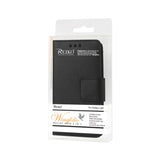 REIKO SAMSUNG GALAXY LIGHT 3-IN-1 WALLET CASE IN BLACK