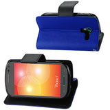 REIKO SAMSUNG GALAXY EXHIBIT 3-IN-1 WALLET CASE IN NAVY