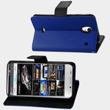 REIKO SHARP AQUOS CRYSTAL 3-IN-1 WALLET CASE IN NAVY