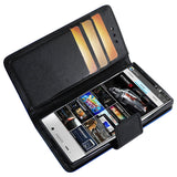 REIKO SHARP AQUOS CRYSTAL 3-IN-1 WALLET CASE IN NAVY