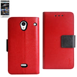 REIKO SHARP AQUOS CRYSTAL 3-IN-1 WALLET CASE IN RED