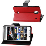 REIKO SHARP AQUOS CRYSTAL 3-IN-1 WALLET CASE IN RED