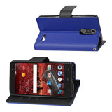 REIKO ZTE GRAND X4 3-IN-1 WALLET CASE IN NAVY