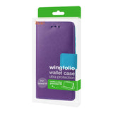 REIKO ZTE GRAND X4 3-IN-1 WALLET CASE IN PURPLE