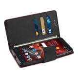 REIKO ZTE GRAND X4 3-IN-1 WALLET CASE IN RED