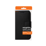 REIKO ZTE N817 3-IN-1 WALLET CASE IN BLACK