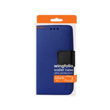 REIKO ZTE N817 3-IN-1 WALLET CASE IN NAVY