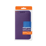 REIKO ZTE SPEED 3-IN-1 WALLET CASE IN PURPLE