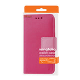 REIKO ZTE WARP ELITE 3-IN-1 WALLET CASE IN HOT PINK