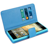 REIKO ZTE WARP ELITE 3-IN-1 WALLET CASE IN PURPLE