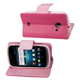 REIKO ZTE PRELUDE 2 3-IN-1 WALLET CASE IN HOT PINK